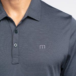 NEW Travis Mathew THE ZINNA Polo Indigo Black